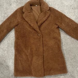 Uniqlo teddy coat